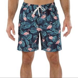 - Resort Swim Trunk with comfort Boxer Brief Liner